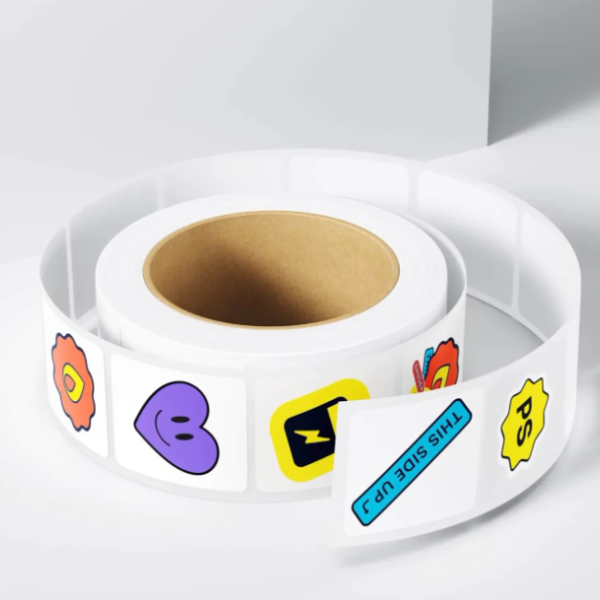 Sticker Tape coiled Up in Spiral Free MockupSticker Tape coiled Up in Spiral Free Mockup