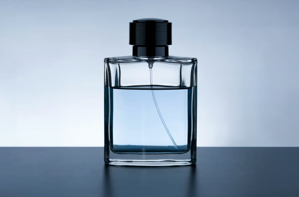 Transparent Perfume Bottle Mockup Your Designs