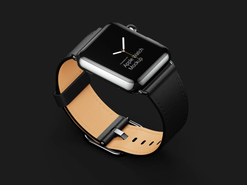 Apple Watch Mockups in Different Materials