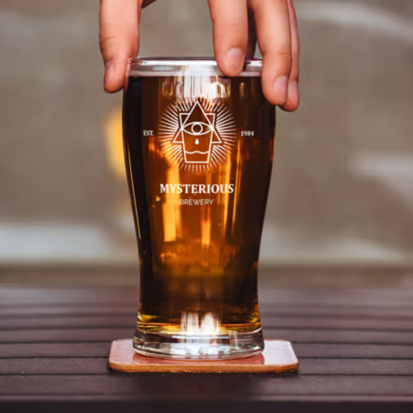 Beer Glass Free Mockup
