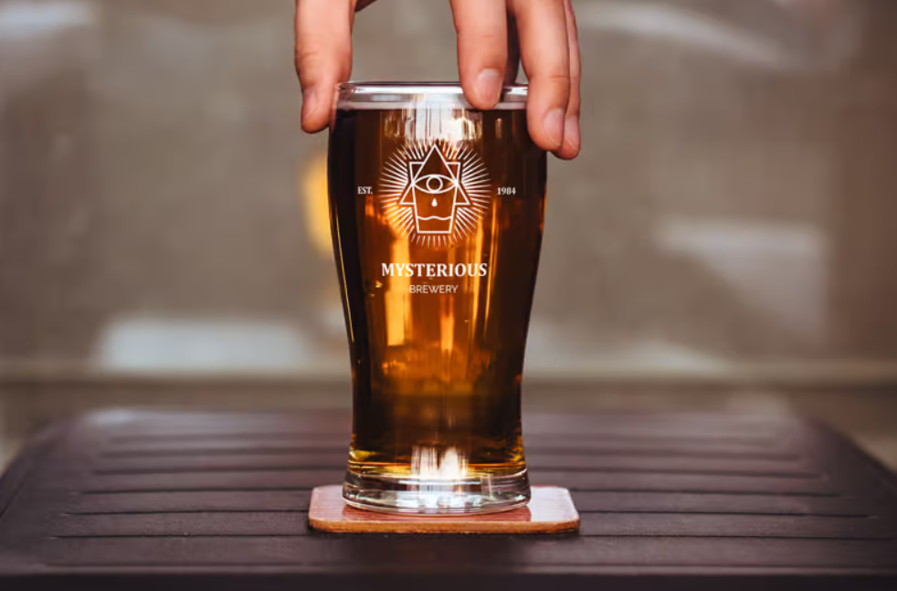 Beer Glass Free Mockup