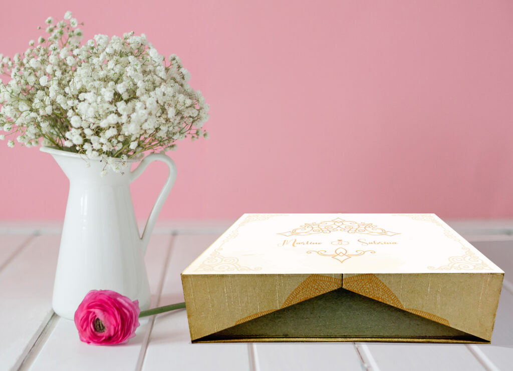 Luxury Wedding Box Mockups