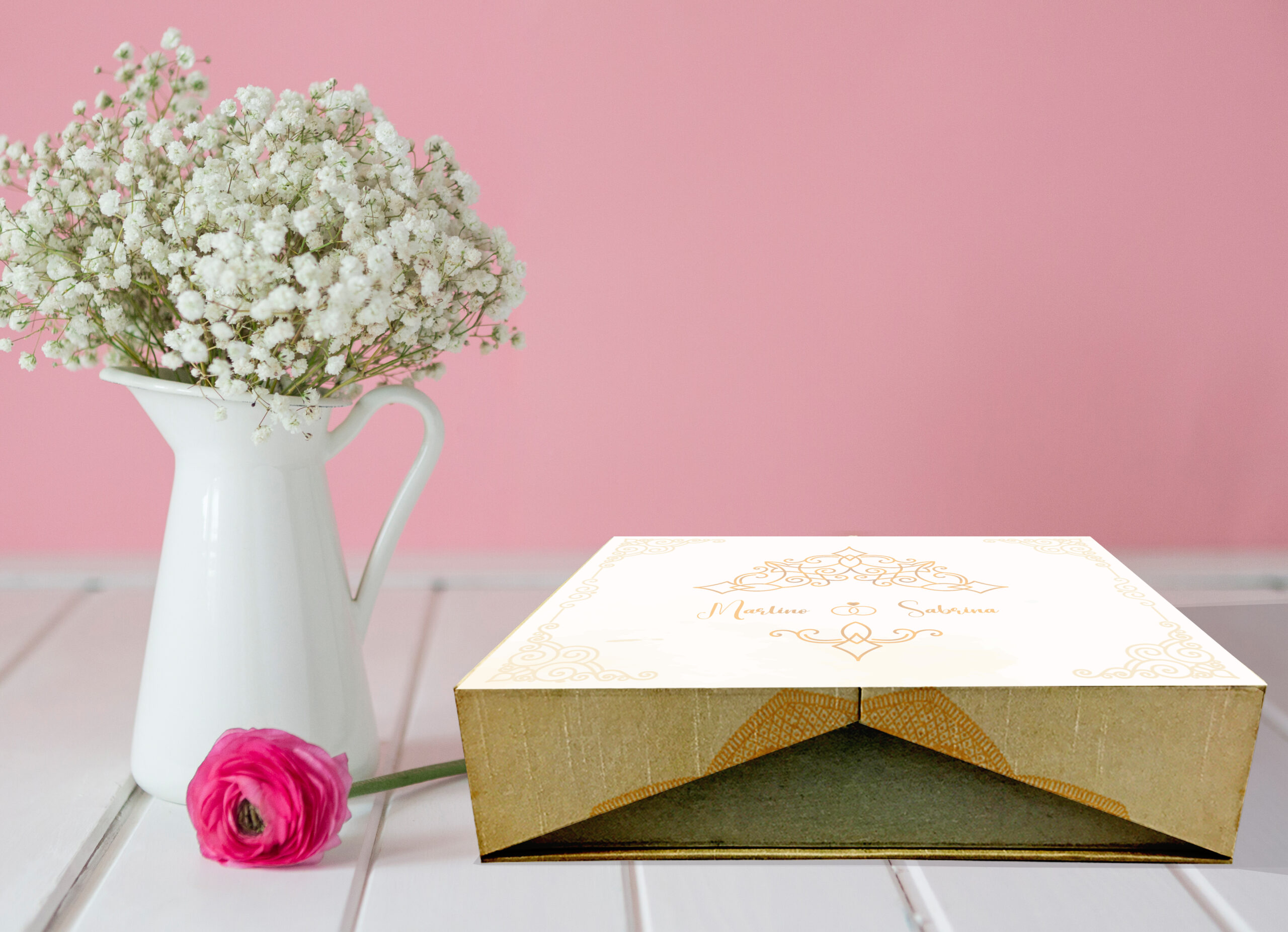 Luxury Wedding Box Mockups