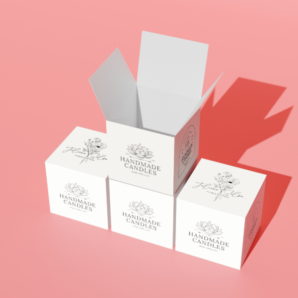 Candle Packaging Mockup Design