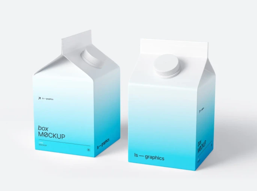 Food Boxes Packaging Mockup for Branding