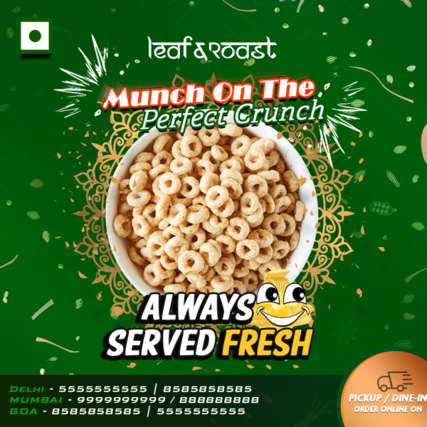 Food Poster Mockups for Social Media Creative Marketing