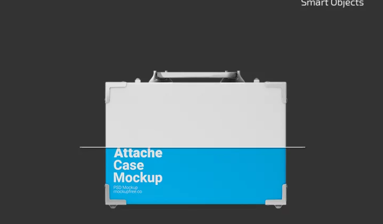 Free Attache case PSD Mockup