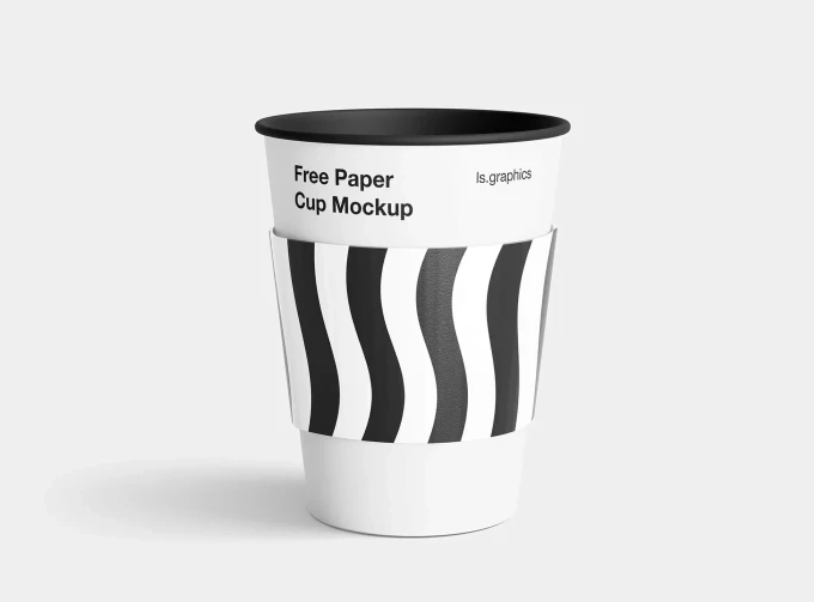 Free Paper coffee cup Mockup