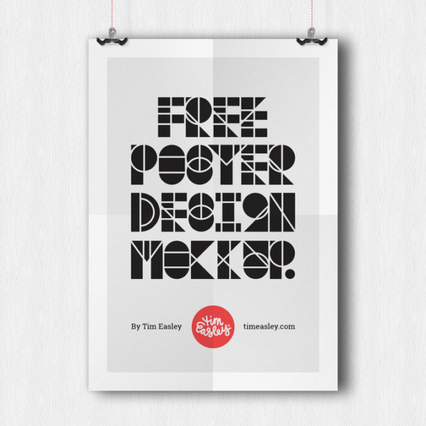Free Poster Design Mockup