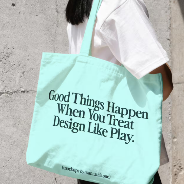 Free Shoulder Tote Bag Mockup