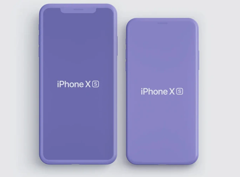 Free iPhone XS & iPhone XS Max Mockups