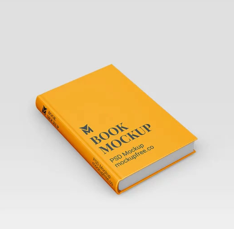 Hard cover Book Mockup