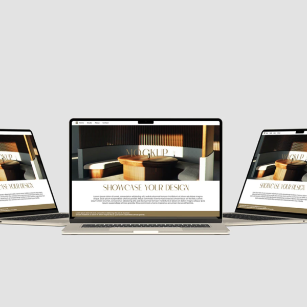 Laptop Air 15 Inch Mockup Collection