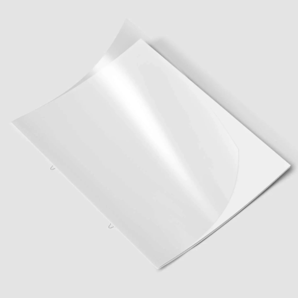 Letter Transparent cover Brochure