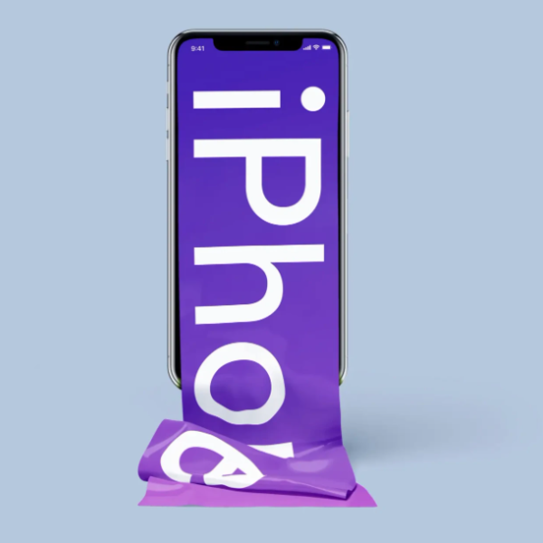 Long Scroll iPhone X Mockup