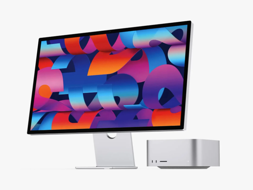 Mac Studio & Studio Display Mockup for UI Design Presentation