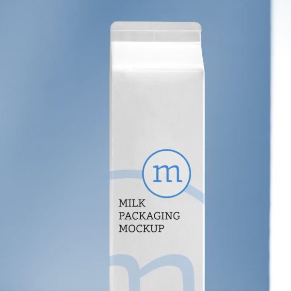 Milk carton Mockup Free