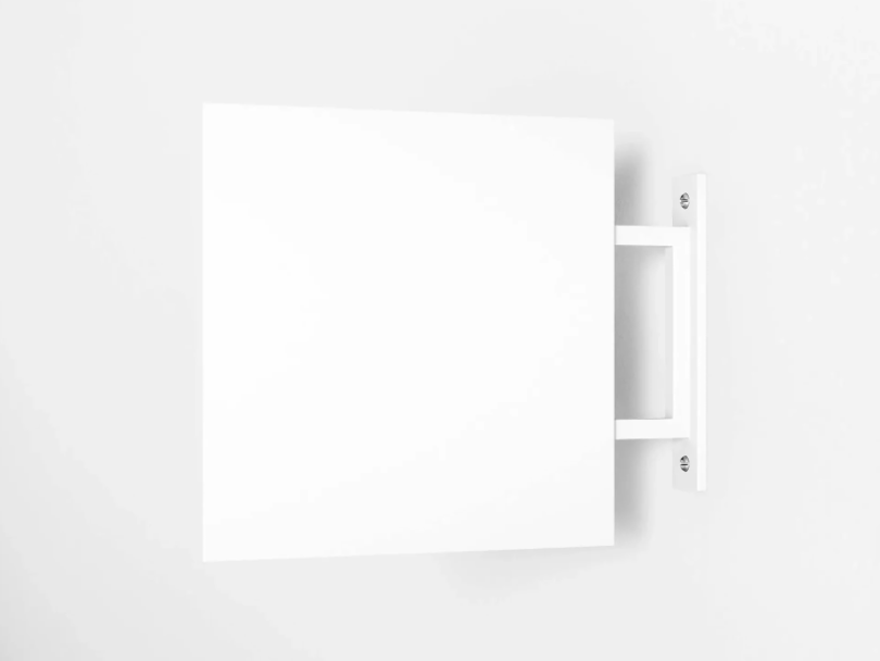 Minimalistic Free Wall Sign Mockup