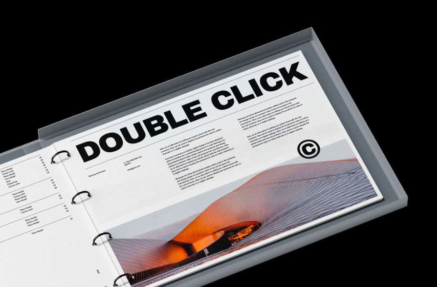 Ring Binder Box Mockup