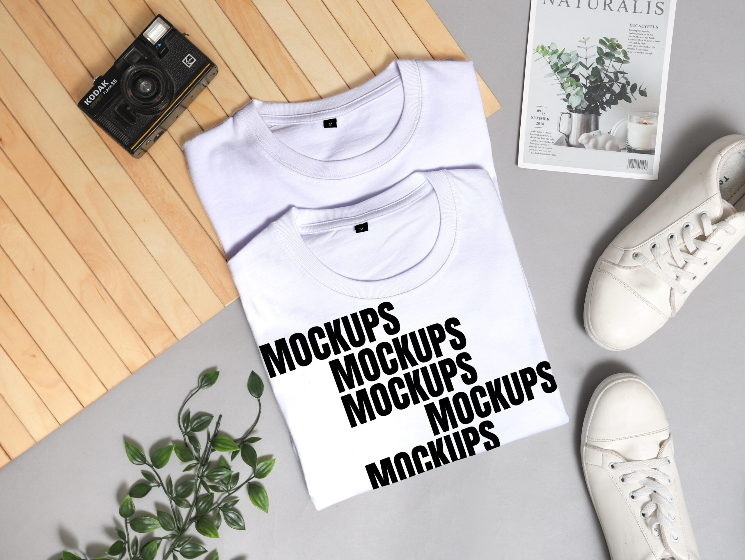White T Shirt Mockups Apparel PSD Files 168 MB
