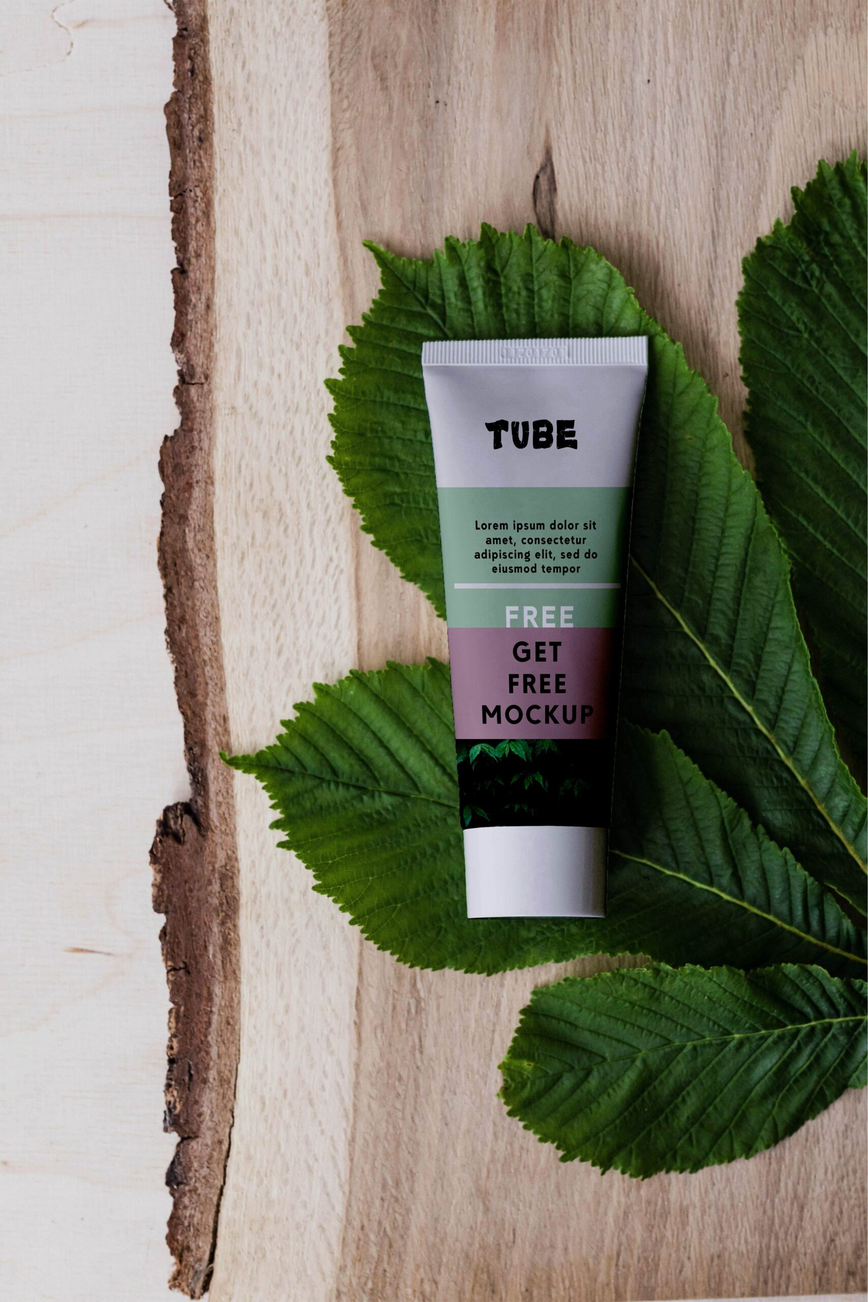 Cosmetic Tube Mockups PSD Packaging Design