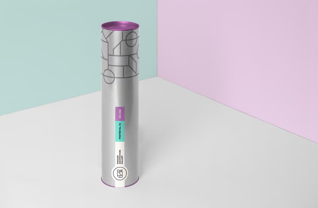 Tube Packaging Mockup