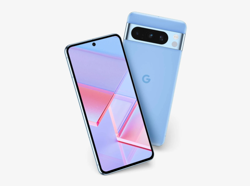 Two Smartphone Mockups Front and Back View PSD