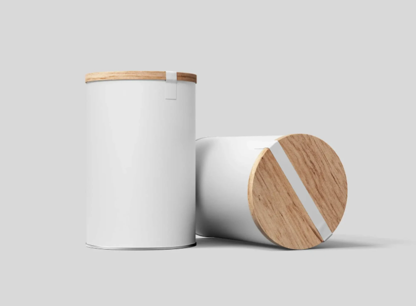 Two Tin can Mockups