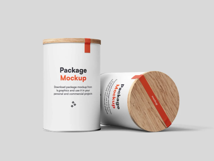 Two Tin can Mockups