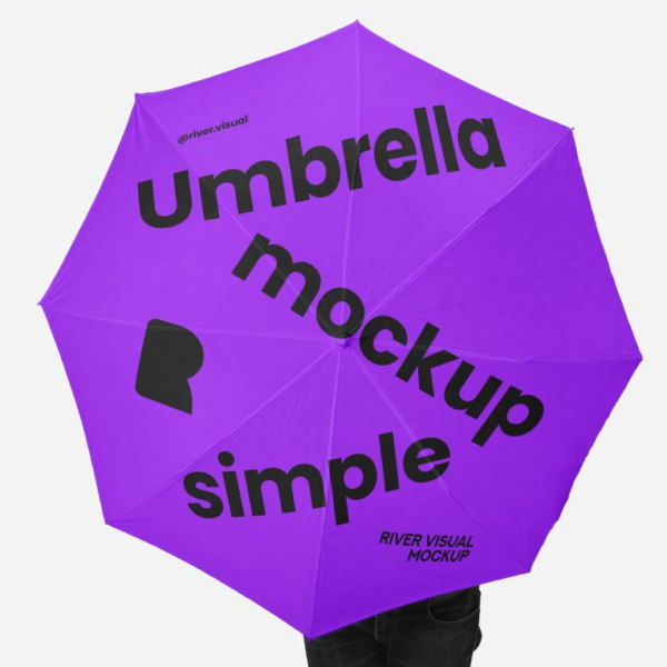 Umbrella Mockup PSD for Branding