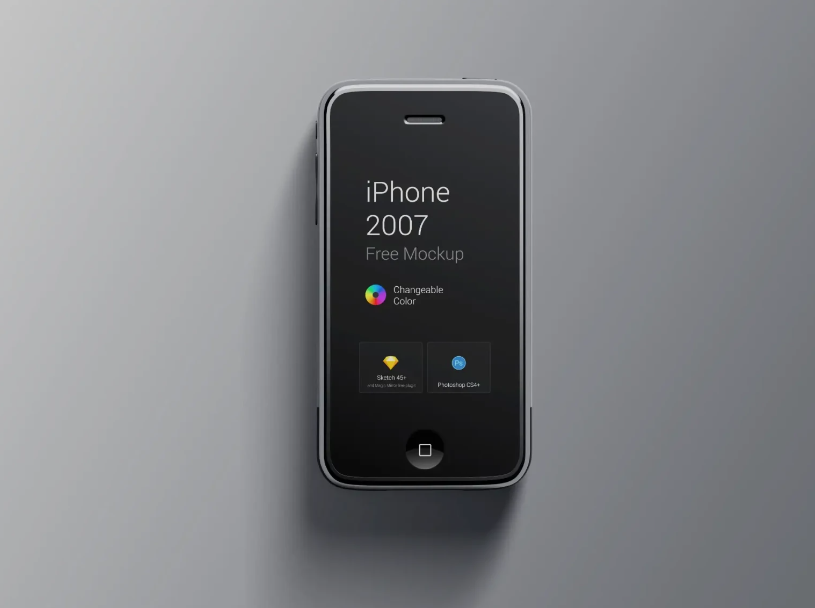 iPhone 1st Generation Mockup