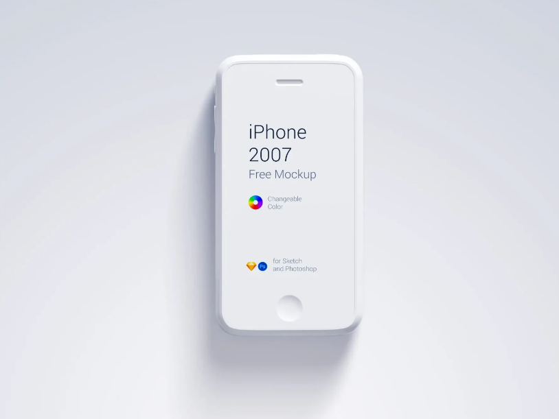 iPhone 1st Generation Mockup