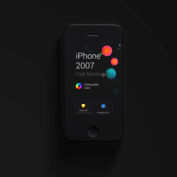 iPhone 1st Generation Mockup