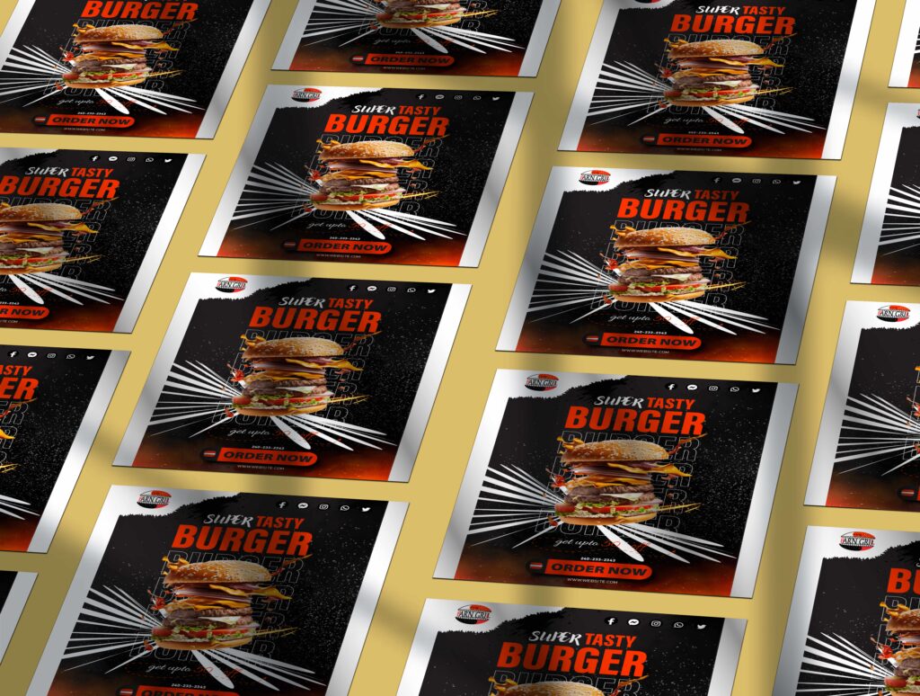 Paper Poster Mockups effect Print Presentation