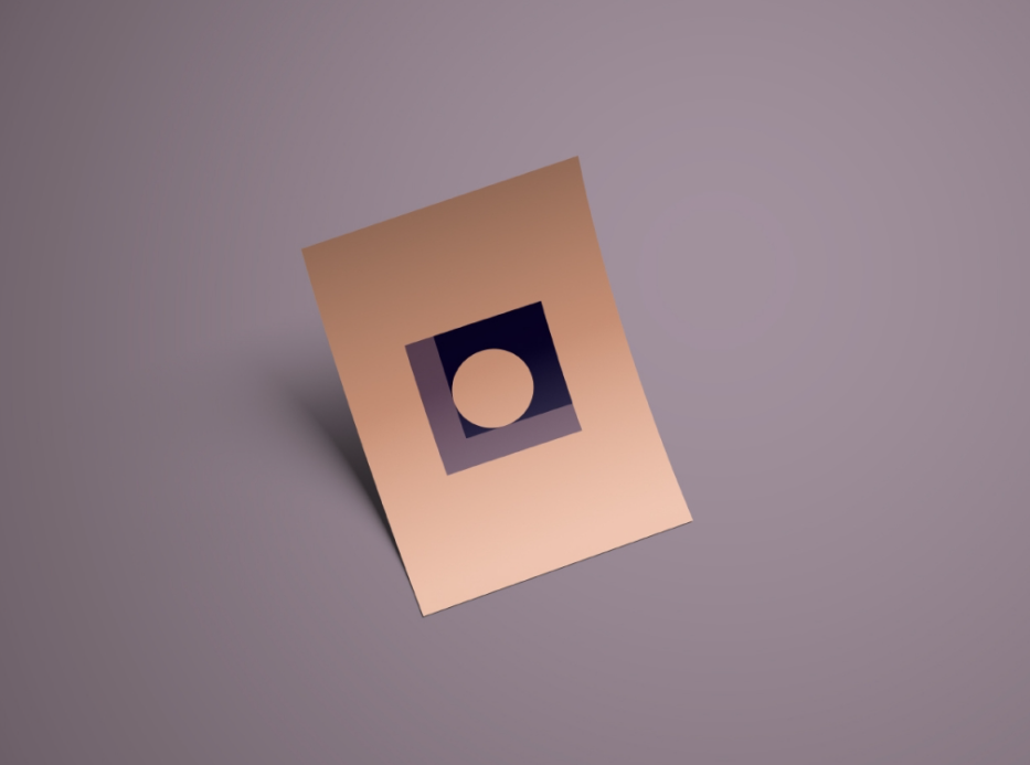 A3 Flyer Mockup Realistic Presentation
