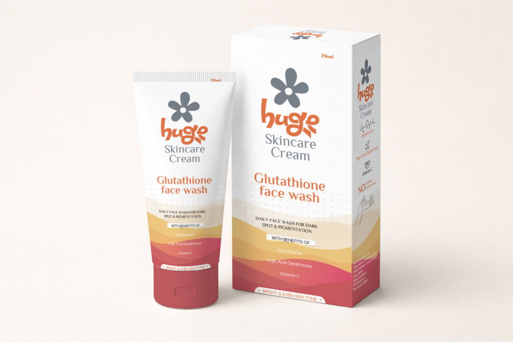 Skincare Box & Tube Mockup