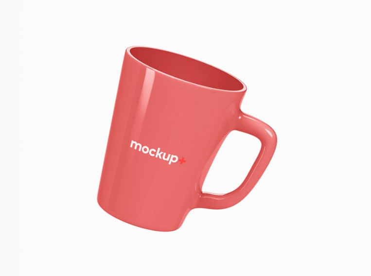 Ceramic coffee Mug Mockup Free PSD