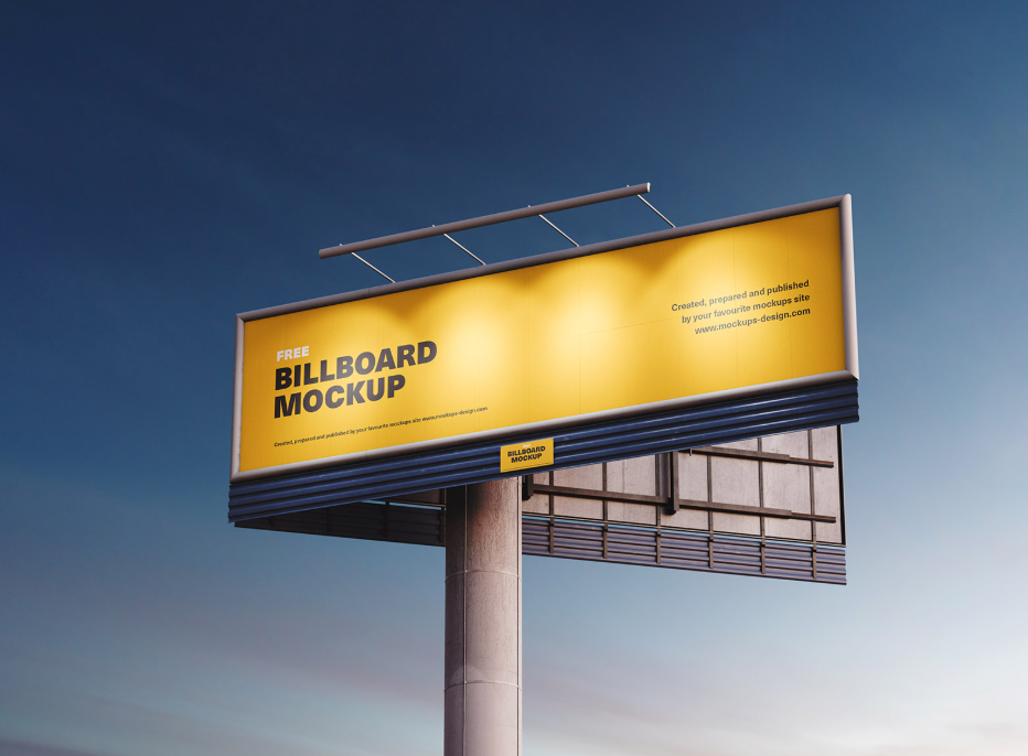 Free Billboard Mockup Detailed Overview