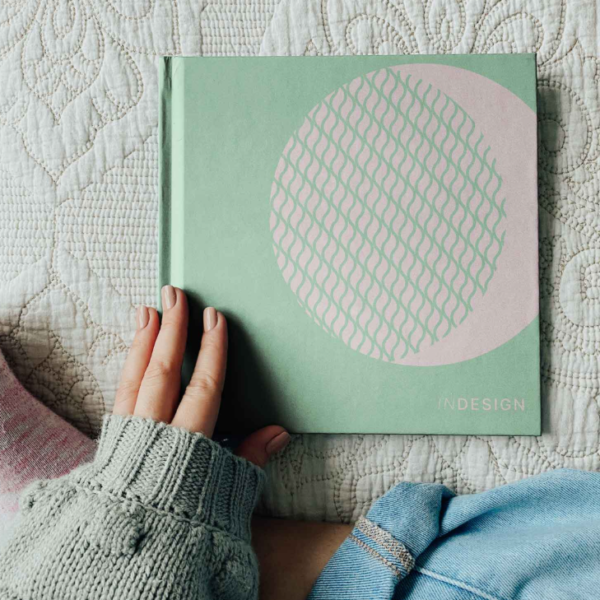 Free Hardcover Square Book Mockup