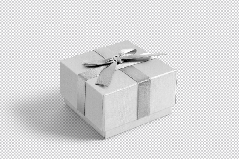 Gorgeous Free Gift Box Mockup PSD