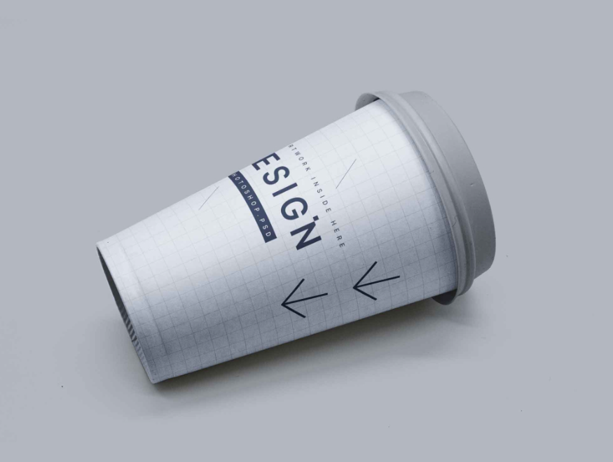Paper coffee cup Mockup PSD