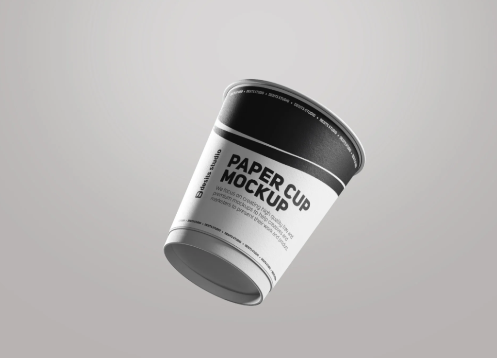 Paper cup Mockup Free Download