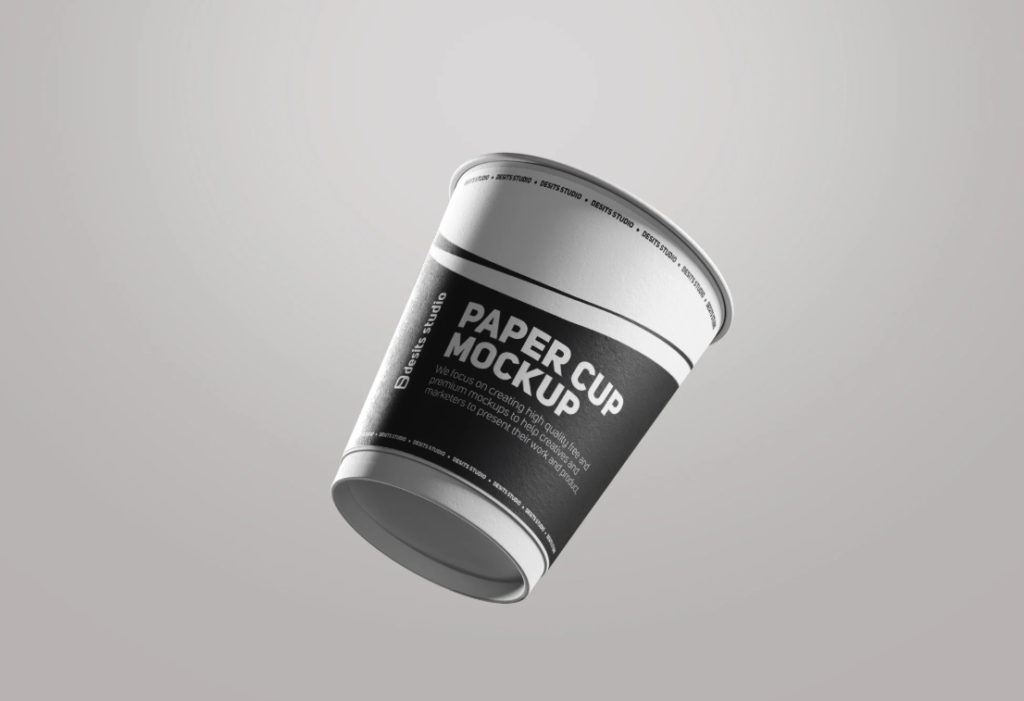 Paper cup Mockup Free Download