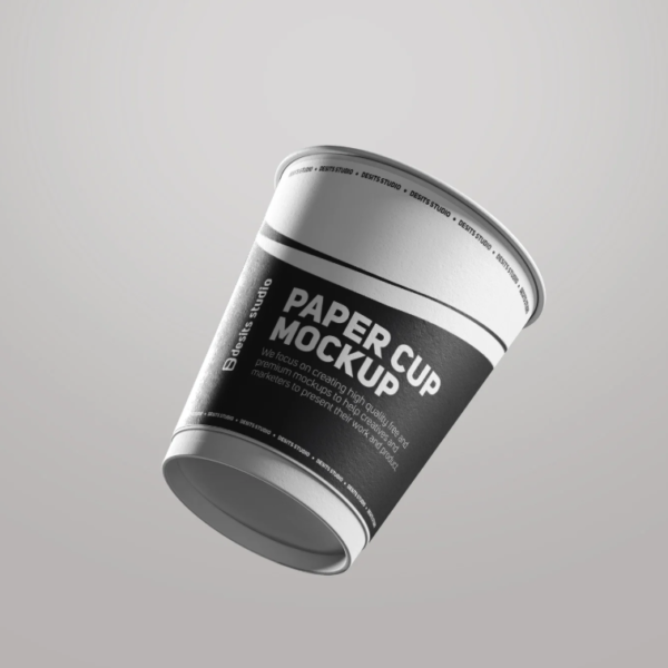 Paper cup Mockup Free Download