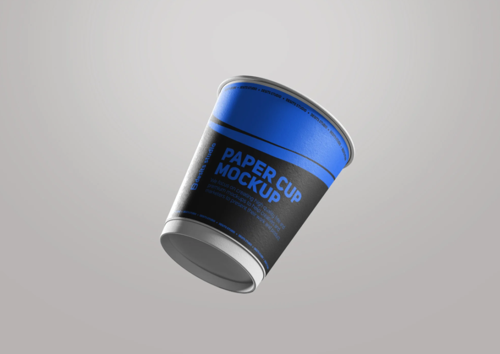 Paper cup Mockup Free Download