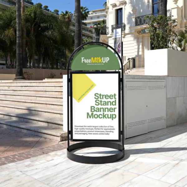 Realistic Summer Bottle Mockup for clean