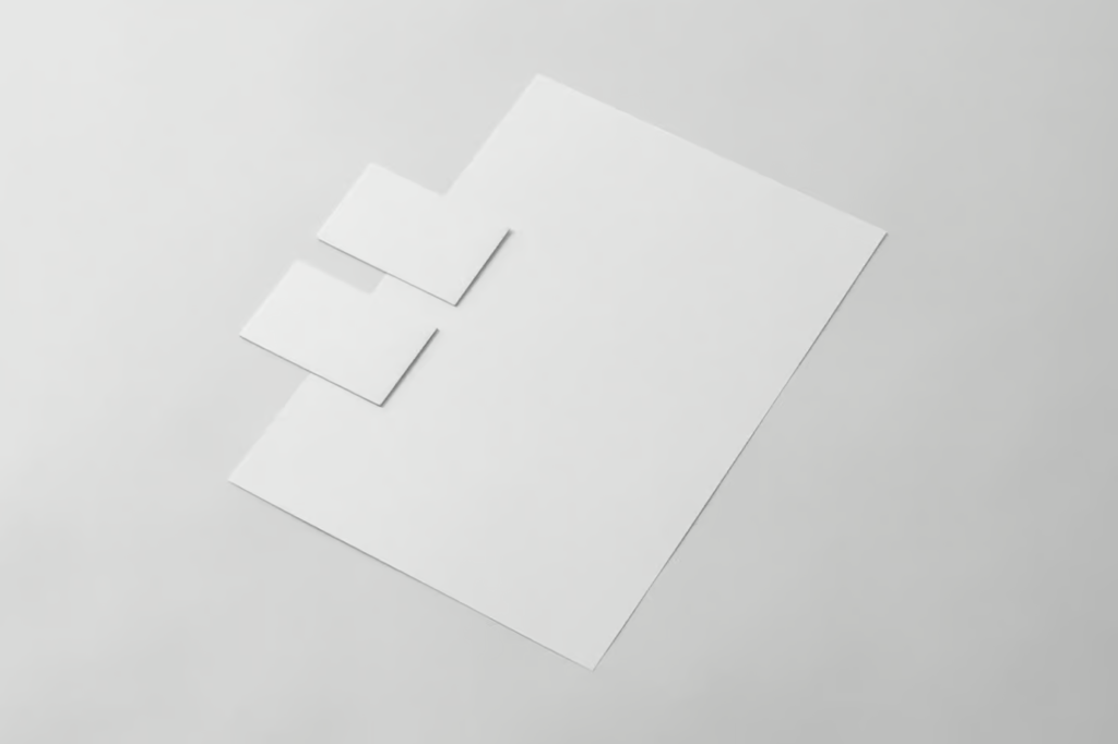 Small Stationery Set Mockup