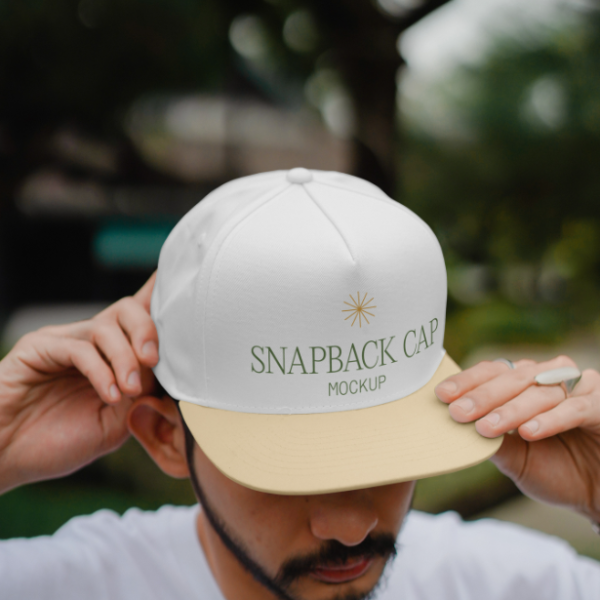 Snapback Cap Mockup Branding