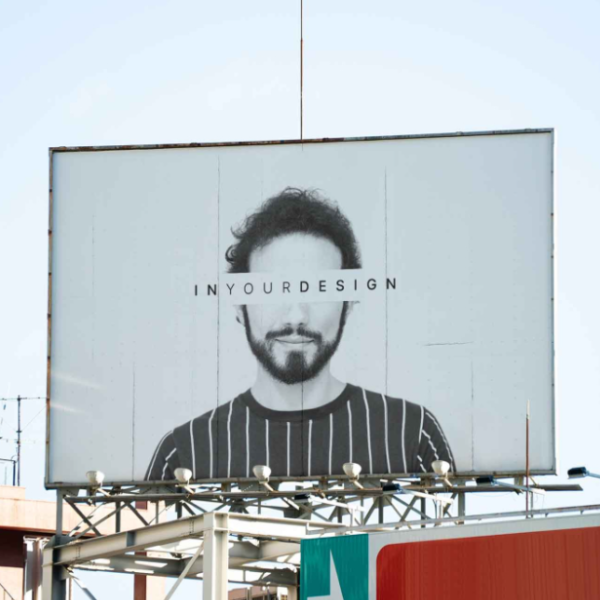 Standard Size Billboard Mockup Advertising