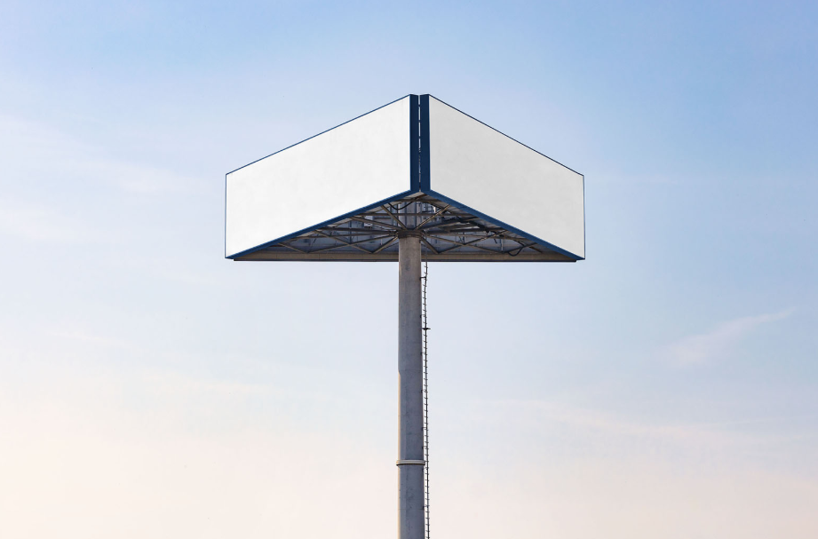 Triple Billboard Mockup Advertising